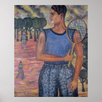 Abraham Ángel Der Tennisspieler