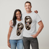 Abraham Chillincoln Lincoln Patriotische Sonnenbri T-Shirt (Unisex)
