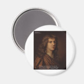 Abraham Crowley Liebe Zitat "Liebe in Verfall" Magnet (Vorderseite/Rückseite)