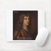 Abraham Crowley Liebe Zitat "Liebe in Verfall" Mousepad (Mit Mouse)