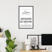 Abraham De Moivre Poster (Heimbüro)