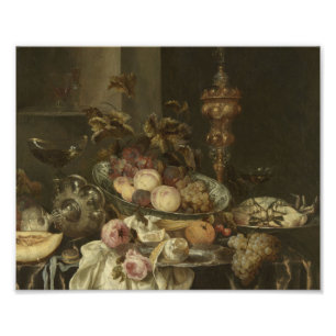 Abraham Hendricksz. Van Beyeren - Still Life, 1680 Fotodruck