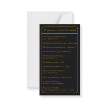Abraham Hicks LOA 22-Prozessliste Black Pocket