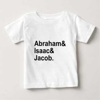 Abraham Isaac Jacob | 3 Patriarchen des Judentums Baby T-shirt