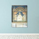 Abraham, Isaac und Melchisedech Leinwanddruck (Insitu (Holzboden))