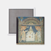 Abraham, Isaac und Melchisedech Magnet (Vorderseite/Rückseite)