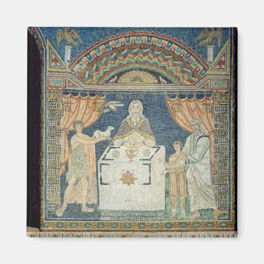 Abraham, Isaac und Melchisedech Magnet (Vorne)
