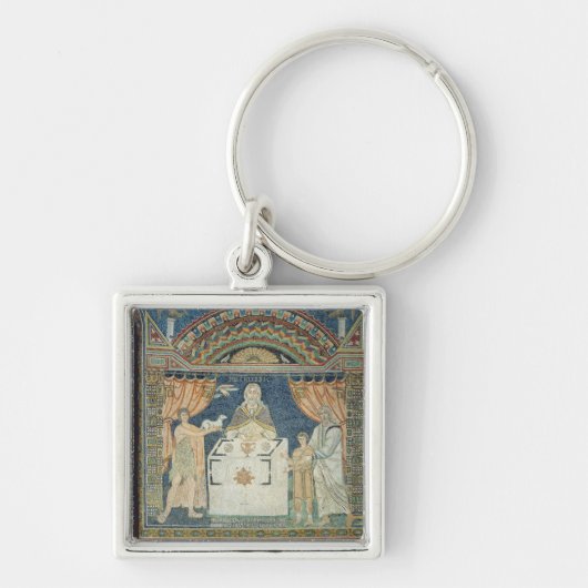 Abraham, Isaac und Melchisedech Schlüsselanhänger (Vorne)