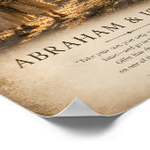 Abraham & Isaak Bibelposter Poster (Ecke)