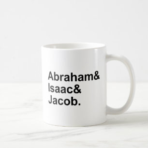 Abraham Isaak Jakob   3 Patriarchen des Judentums Kaffeetasse