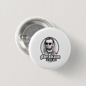 Abraham ist mein Bro Button (Vorne & Hinten)