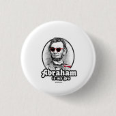 Abraham ist mein Bro Button (Vorderseite)