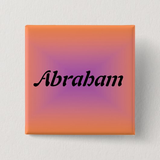 Abraham-Knopf Button (Vorderseite)