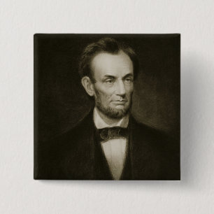 Abraham Lincoln, 16. Präsident des vereinigten Button