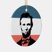 Abraham Lincoln-16. Präsident Keramikornament (Rechts)
