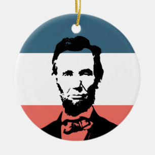 Abraham Lincoln-16. Präsident Keramikornament