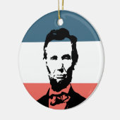Abraham Lincoln-16. Präsident Keramikornament (Links)