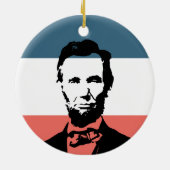 Abraham Lincoln-16. Präsident Keramikornament (Hinten)