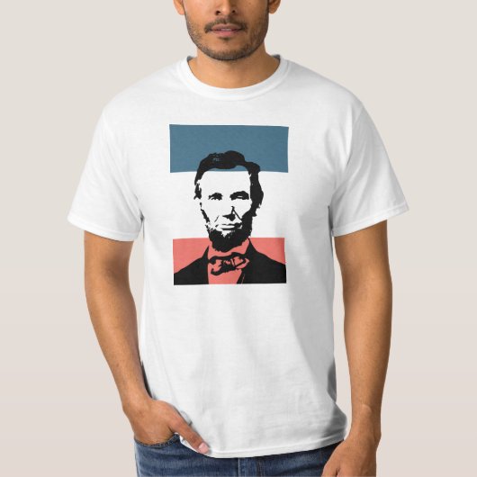 Abraham Lincoln-16. Präsident T-Shirt (Vorderseite)