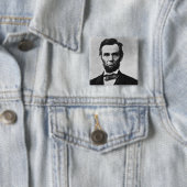 Abraham Lincoln: 16. Präsident von Amerika Button (Beispiel)