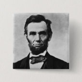 Abraham Lincoln: 16. Präsident von Amerika Button (Vorderseite)