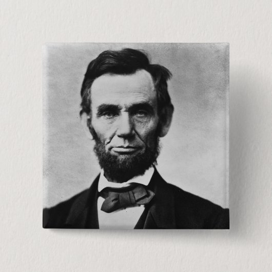 Abraham Lincoln: 16. Präsident von Amerika Button (Vorderseite)