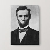 Abraham Lincoln: 16. Präsident von Amerika Button (Vorderseite)