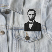 Abraham Lincoln: 16. Präsident von Amerika Button (Insitu)