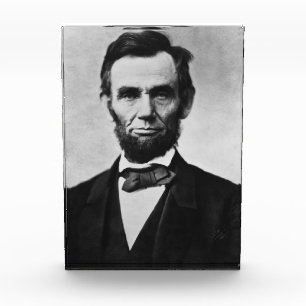 Abraham Lincoln: 16. Präsident von Amerika Fotoblock