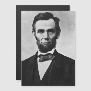 Abraham Lincoln: 16. Präsident von Amerika Magnetkarte