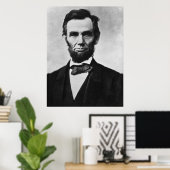 Abraham Lincoln: 16. Präsident von Amerika Poster (Heimbüro)