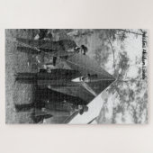 Abraham Lincoln 16. Präsident von Amerika. Puzzle (Horizontal)