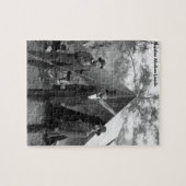 Abraham Lincoln 16. Präsident von Amerika. Puzzle (Horizontal)