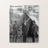 Abraham Lincoln 16. Präsident von Amerika. Puzzle (Vertikal)