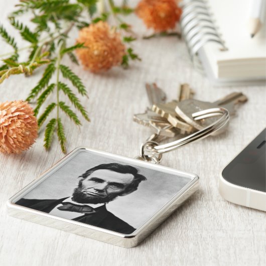 Abraham Lincoln: 16. Präsident von Amerika Schlüsselanhänger (Seite)