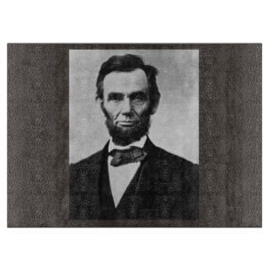 Abraham Lincoln: 16. Präsident von Amerika Schneidebrett