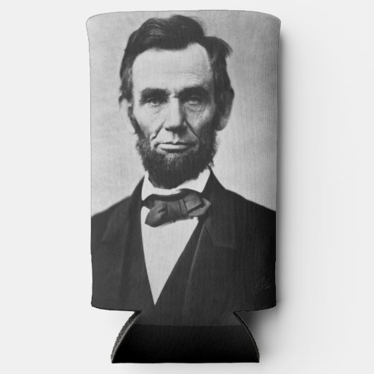 Abraham Lincoln: 16. Präsident von Amerika Selters Dosenkühler (Vorderseite)