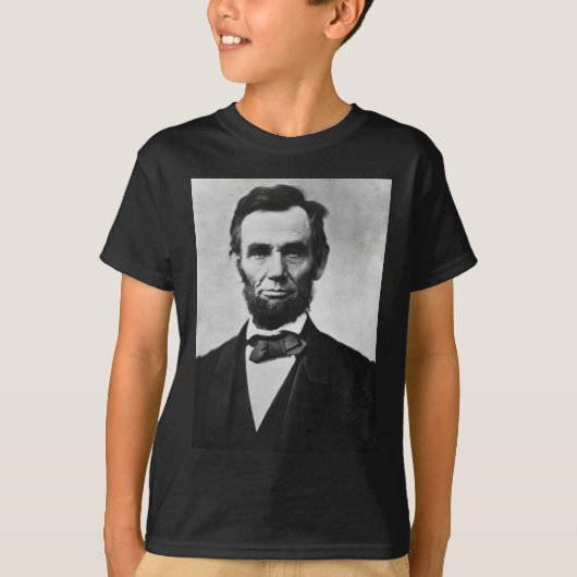 Abraham Lincoln: 16. Präsident von Amerika T-Shirt (Vorderseite)