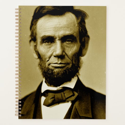Abraham Lincoln 16. US-Präsident Planer (Vorderseite)