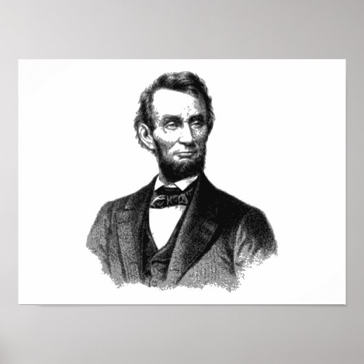 Abraham Lincoln 1865 "Der große Emancipator" Poster (Vorne)