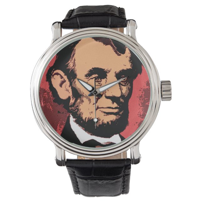 ABRAHAM LINCOLN 2 ARMBANDUHR (Vorderseite)