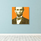 Abraham Lincoln 2 Leinwanddruck (Insitu (Holzboden))