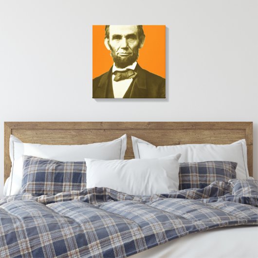Abraham Lincoln 2 Leinwanddruck (Insitu (Schlafzimmer))