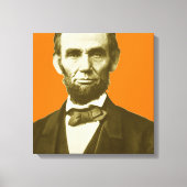Abraham Lincoln 2 Leinwanddruck (Vorderseite)