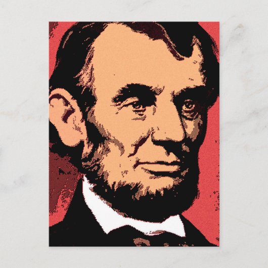 ABRAHAM LINCOLN 2 POSTKARTE (Vorderseite)