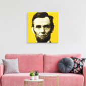 Abraham Lincoln 3 Leinwanddruck (Insitu (Wohnzimmer))