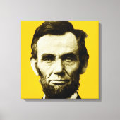 Abraham Lincoln 3 Leinwanddruck (Vorderseite)