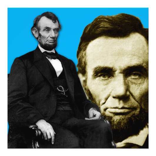 Abraham Lincoln 3 und 4 Fotodruck (Vorne)
