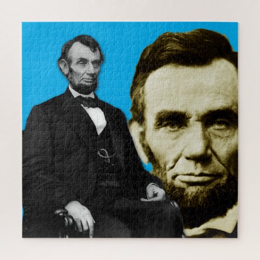 Abraham Lincoln 3 und 4 Puzzle (Vertikal)
