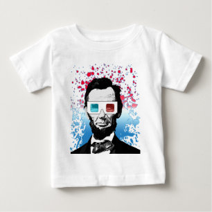 Abraham Lincoln - 3D Baby T-shirt